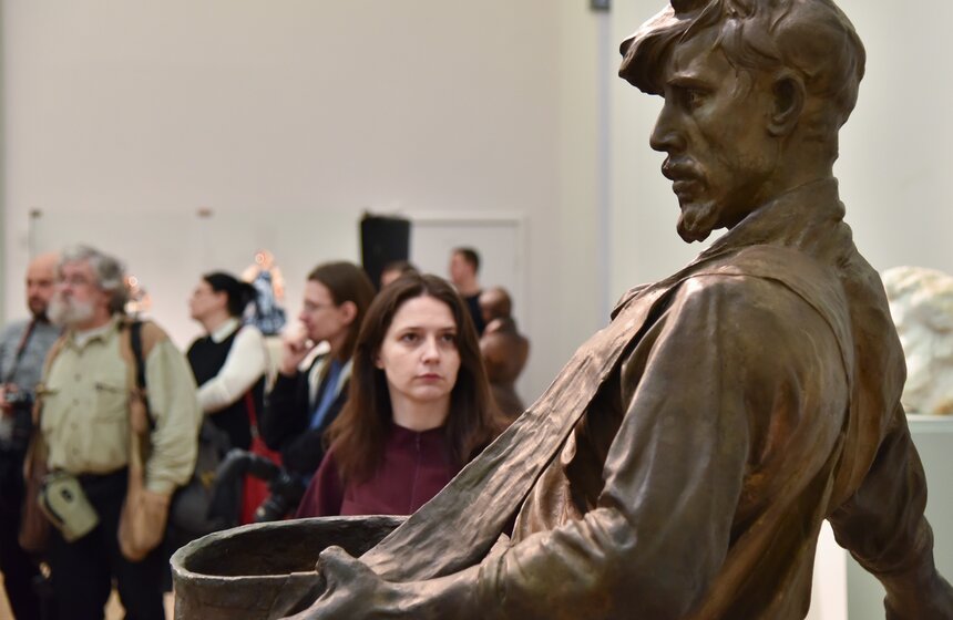 Выставка "Мужики и бабы" в Третьяковской галерее 4 фото