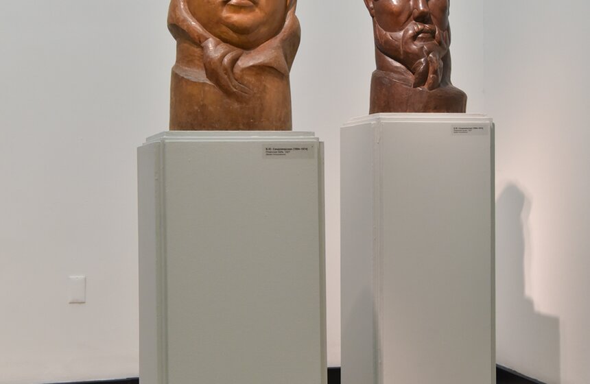 Выставка "Мужики и бабы" в Третьяковской галерее 10 фото