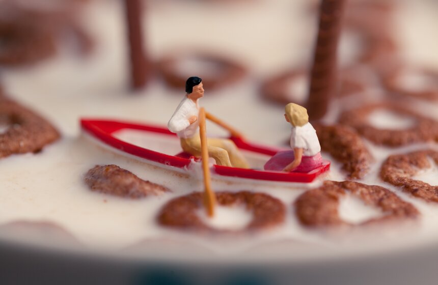 Влюбленные миниатюры от Дэвида Гилливера 3 фото