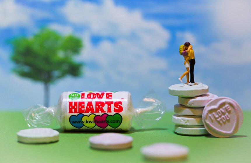 Влюбленные миниатюры от Дэвида Гилливера 1 фото