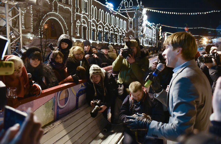 Юбилей Татьяны Тарасовой на ГУМ-Катке 25 фото