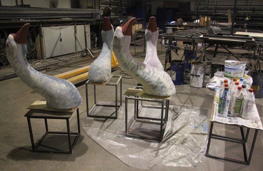 Производство дымковских игрушек. Фоторепортаж 2 фото