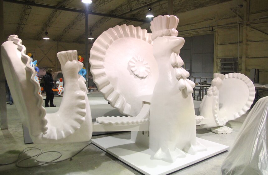 Производство дымковских игрушек. Фоторепортаж 11 фото