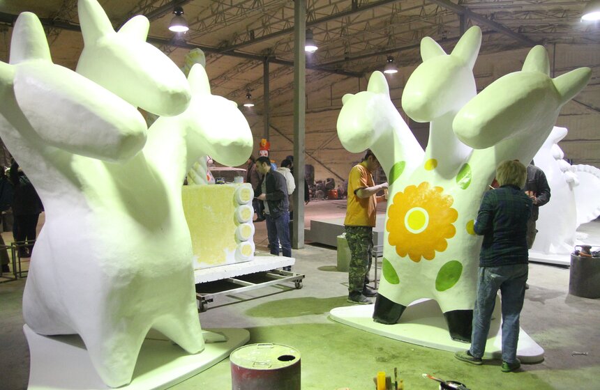 Производство дымковских игрушек. Фоторепортаж 9 фото