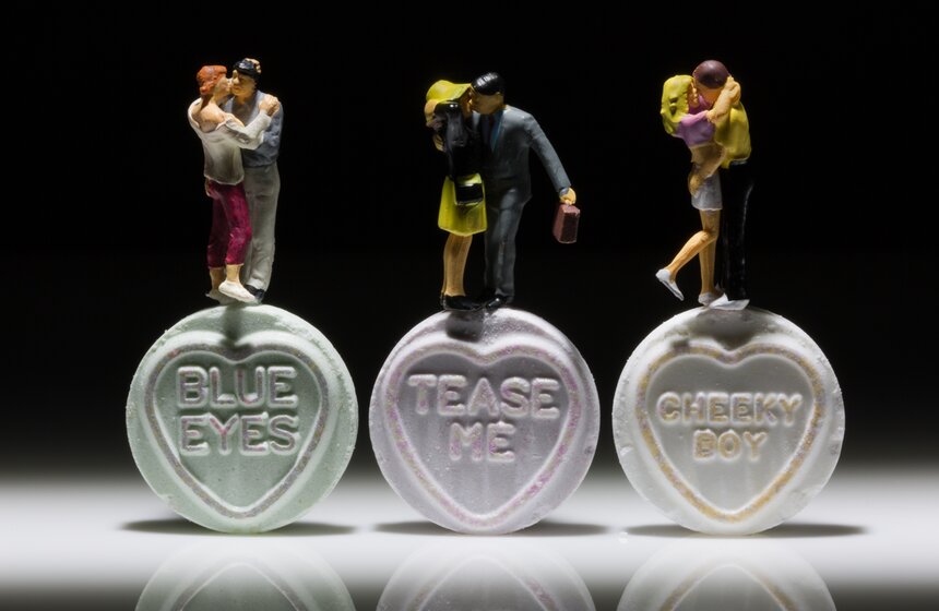 Влюбленные миниатюры от Дэвида Гилливера 10 фото