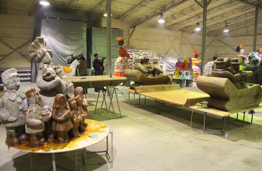 Производство дымковских игрушек. Фоторепортаж 14 фото