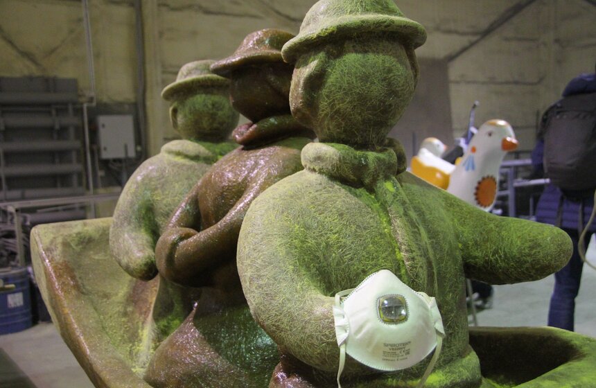 Производство дымковских игрушек. Фоторепортаж 13 фото