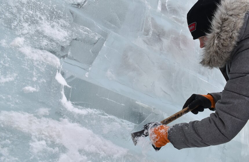 Ледяная Масленица украсила Манежную площадь 16 фото