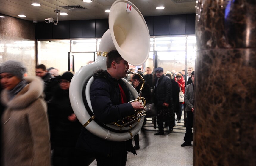 Как выбирали музыкантов для концертов в метро. Фото 2 фото