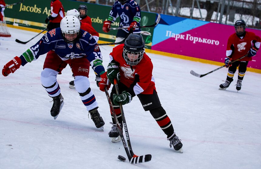 Товарищеский матч в Парке Горького. Фоторепортаж 23 фото