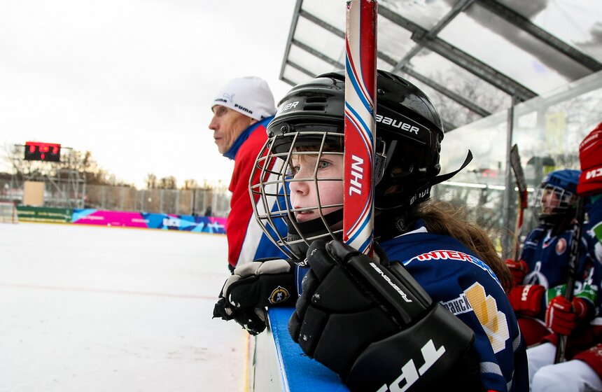 Товарищеский матч в Парке Горького. Фоторепортаж 21 фото