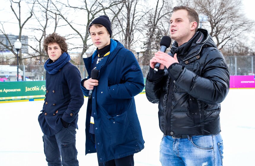 Товарищеский матч в Парке Горького. Фоторепортаж 11 фото