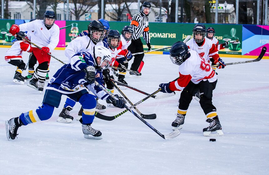 Товарищеский матч в Парке Горького. Фоторепортаж 14 фото