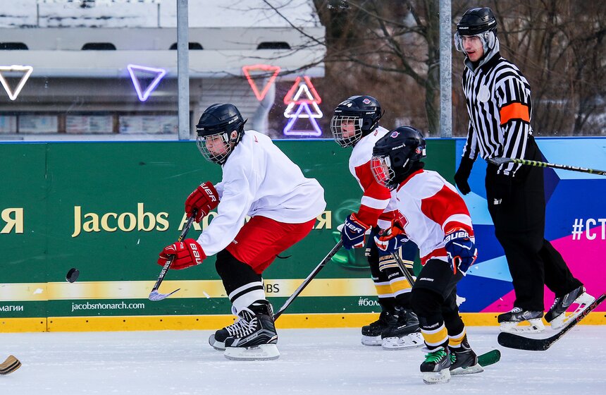 Товарищеский матч в Парке Горького. Фоторепортаж 15 фото