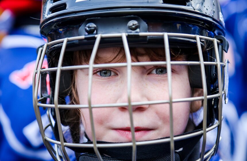 Товарищеский матч в Парке Горького. Фоторепортаж 7 фото