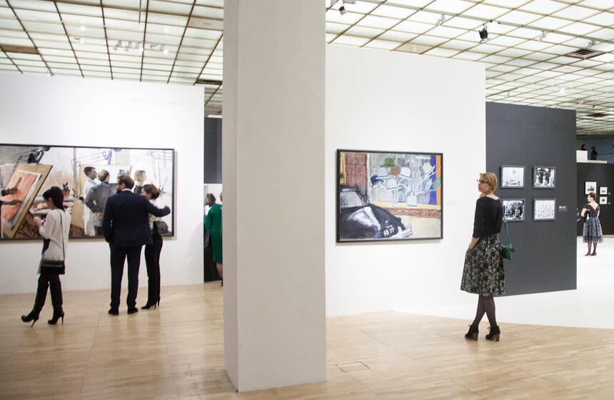 Эпоха советской истории на выставке "Оттепель" 26 фото