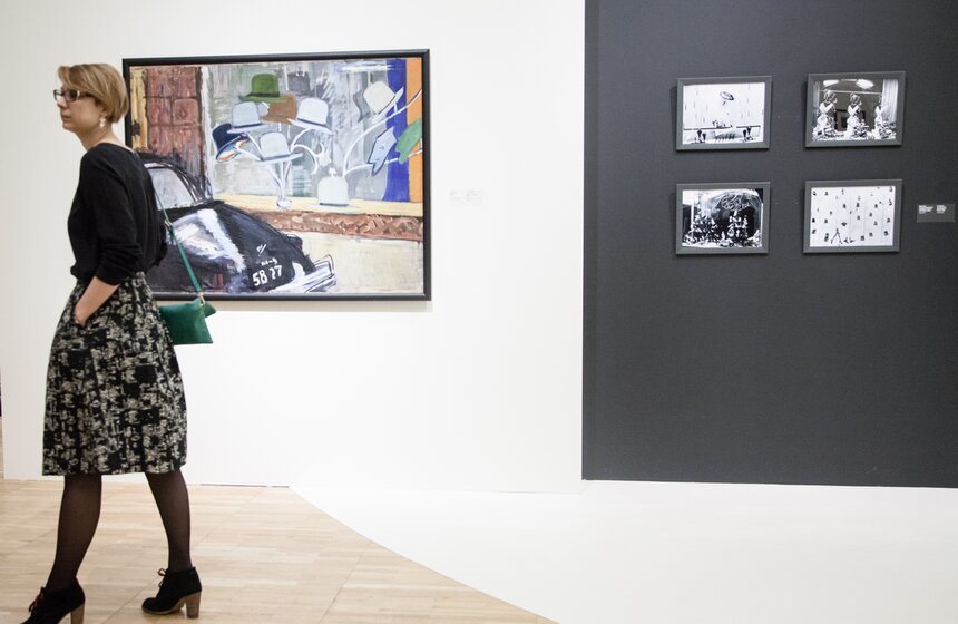 Эпоха советской истории на выставке "Оттепель" 27 фото