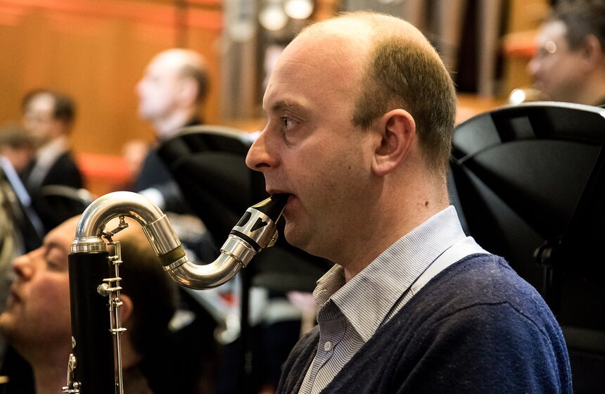 Теодор Курентзис и оркестр MusicAeterna репетируют "Золушку" 6 фото