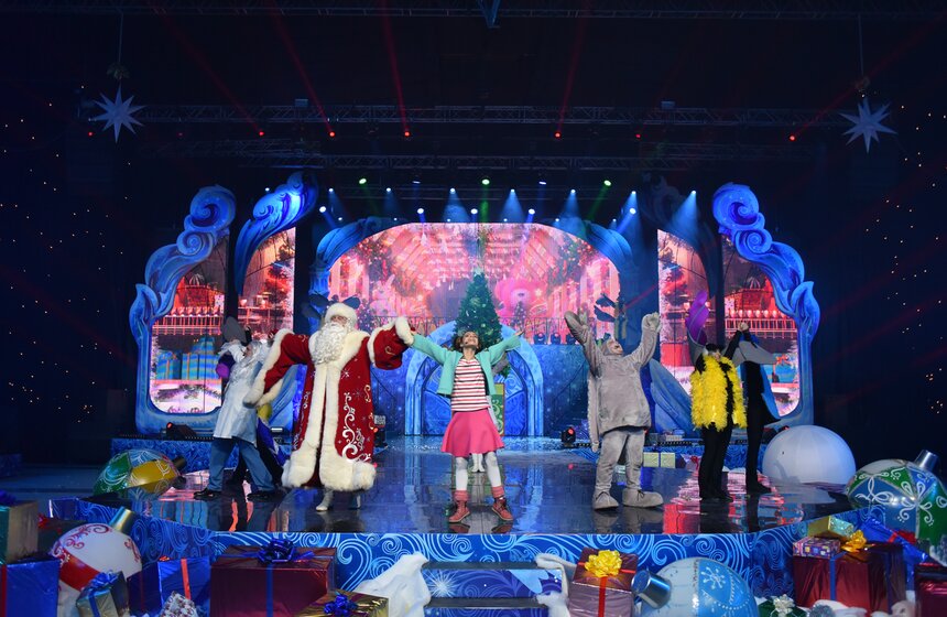 Серия новогодних представлений "Елка Мэра" 41 фото