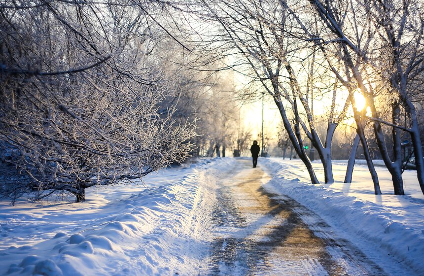Природные красоты зимней столицы. Фоторепортаж 31 фото