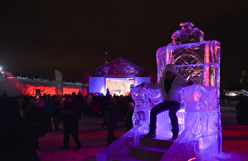 Фестиваль "Ледовая Москва. В кругу семьи" на Поклонной горе 20 фото