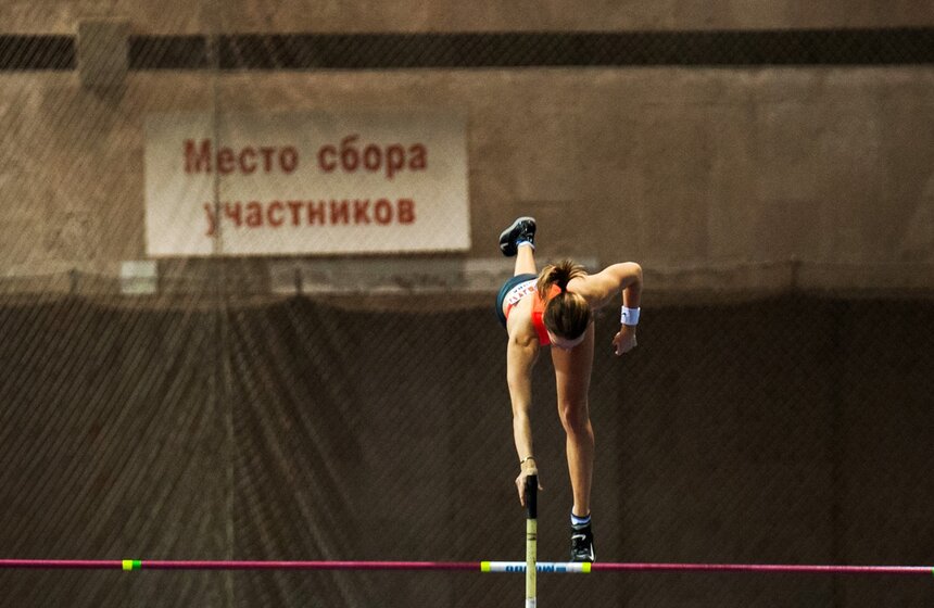 В легкоатлетическо-футбольном комплексе ЦСКА состоялись XXV соревнования по легкой атлетике "Русская зима". Фото: m24.ru/Игорь Иванко