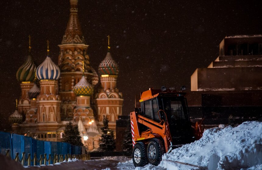 Москву накрыл атлантический циклон, что привело к сильнейшему снегопаду. Фото: m24.ru/Игорь Иванко