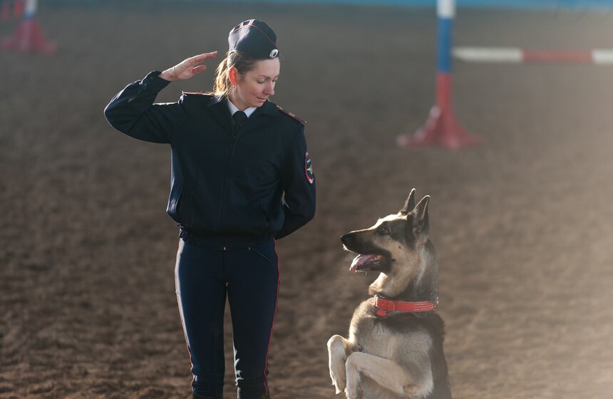 Кавалерийские маневры сотрудников ГУ МВД Москвы. Фоторепортаж 22 фото