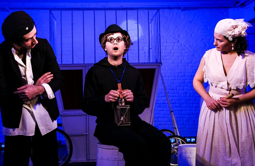 Спектакль "Сирано" в театре МОСТ. Фоторепортаж 29 фото