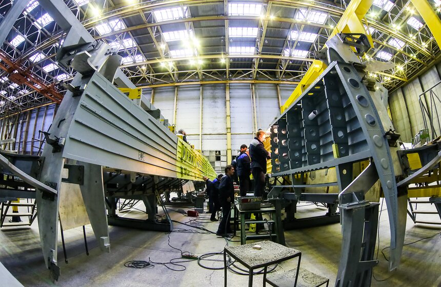 Как создают военно-транспортный самолет Ил-112В 42 фото