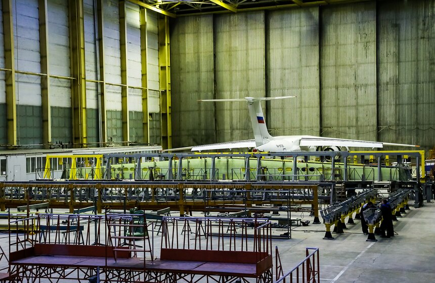 Как создают военно-транспортный самолет Ил-112В 46 фото