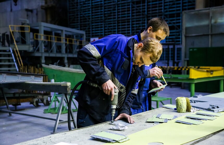 Как создают военно-транспортный самолет Ил-112В 44 фото