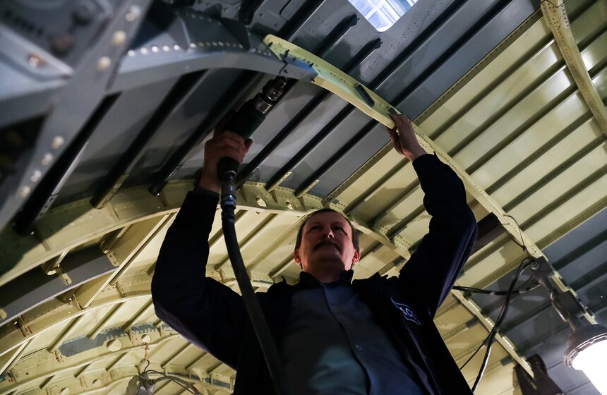 Как создают военно-транспортный самолет Ил-112В 22 фото