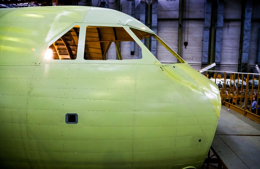 Как создают военно-транспортный самолет Ил-112В 28 фото