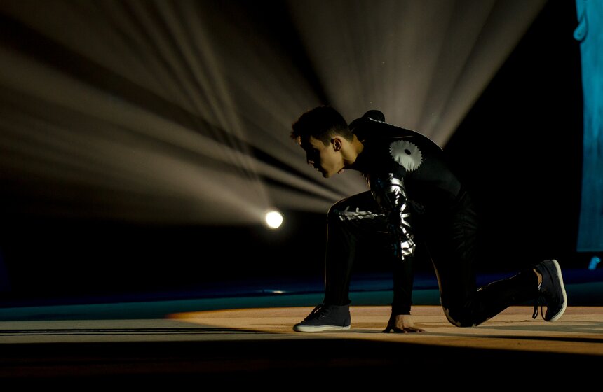 Новогоднее шоу олимпийских чемпионов прошло в столице 8 фото