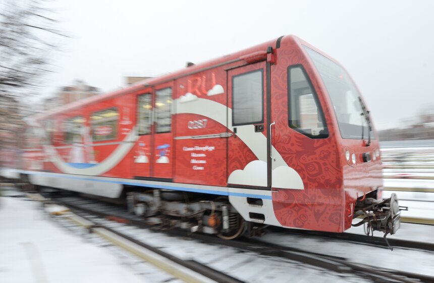 Посвященный Кубку конфедераций поезд запустили в подземке 24 фото