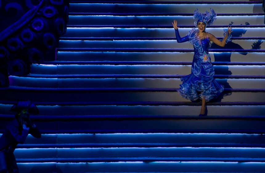 Цирковое шоу на воде "Тайна подземного моря" 26 фото