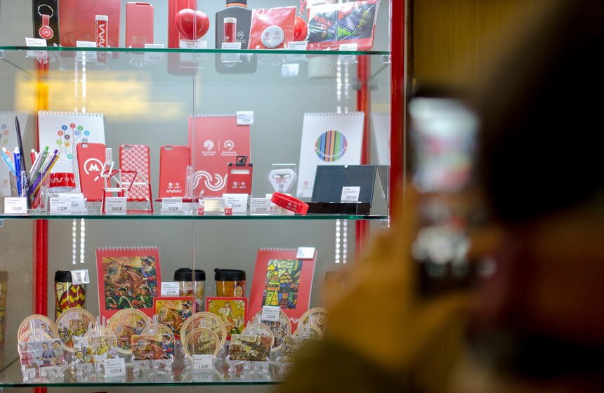 Открытие сувенирных киосков Московского метрополитена 10 фото