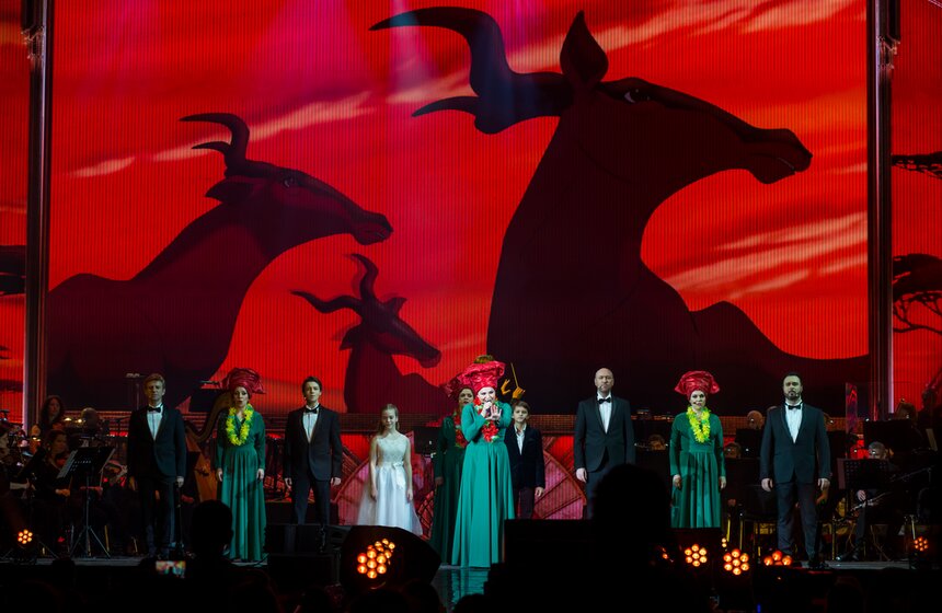 Новогоднее концертное шоу "Волшебное созвездие Disney" 27 фото