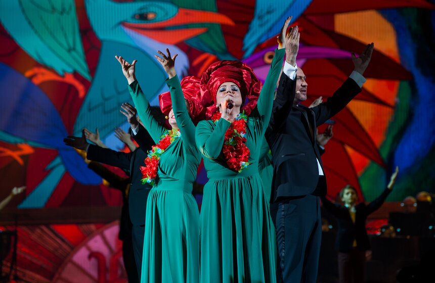 Новогоднее концертное шоу "Волшебное созвездие Disney" 29 фото