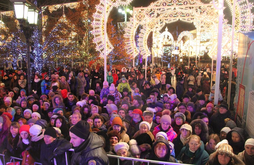 Новогодний концерт телеканала "Москва 24" 1 фото