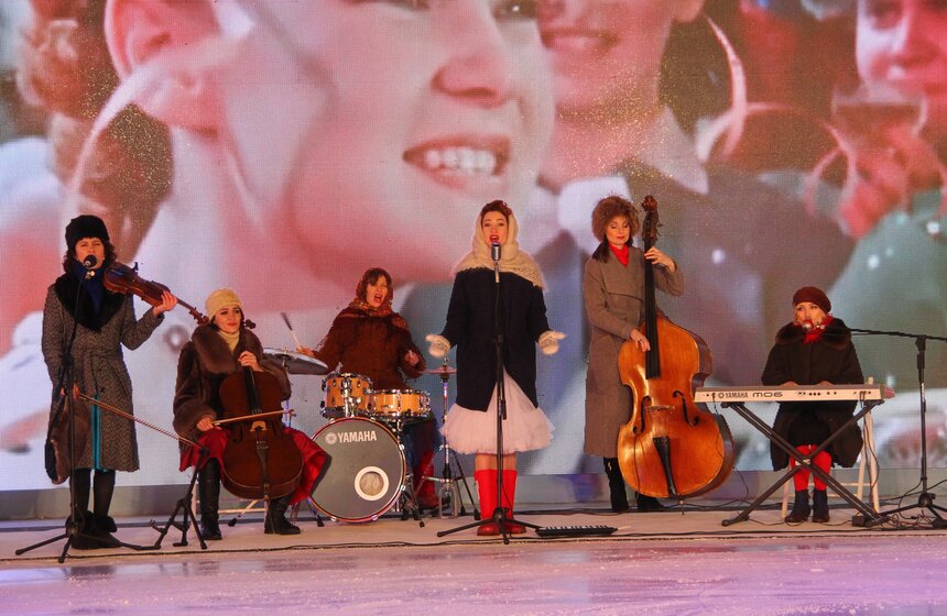 Новогодний концерт телеканала "Москва 24" 12 фото