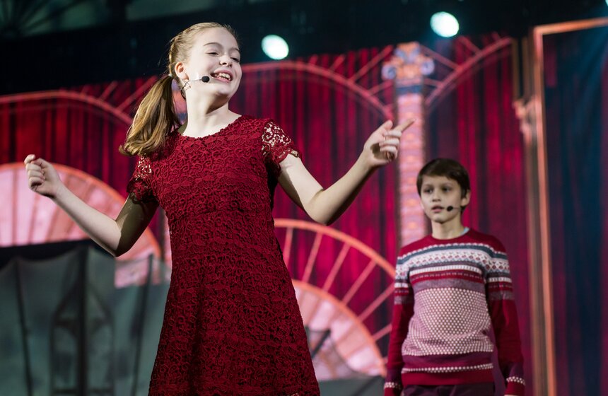 Новогоднее концертное шоу "Волшебное созвездие Disney" 7 фото