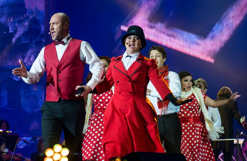 Новогоднее концертное шоу "Волшебное созвездие Disney" 16 фото