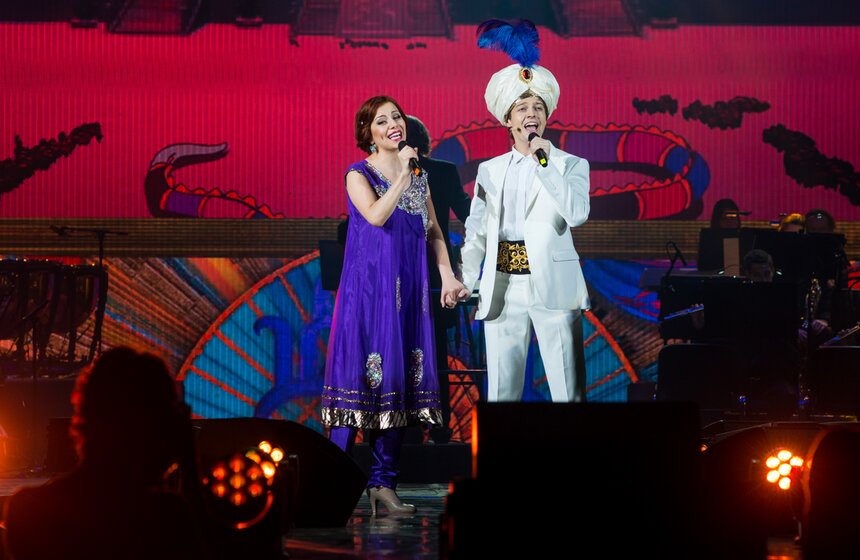 Новогоднее концертное шоу "Волшебное созвездие Disney" 22 фото