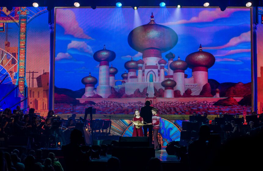 Новогоднее концертное шоу "Волшебное созвездие Disney" 21 фото