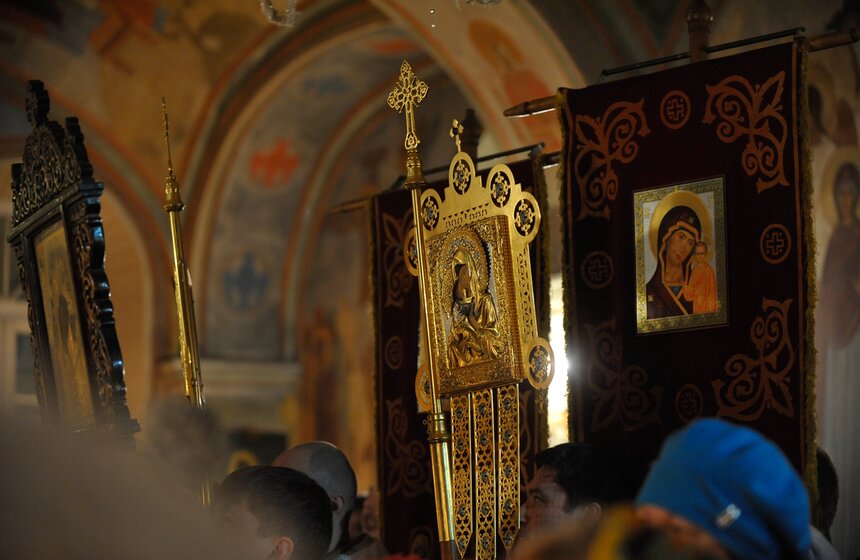 Как прошли крещенские купания в Покровском-Стрешневе 3 фото