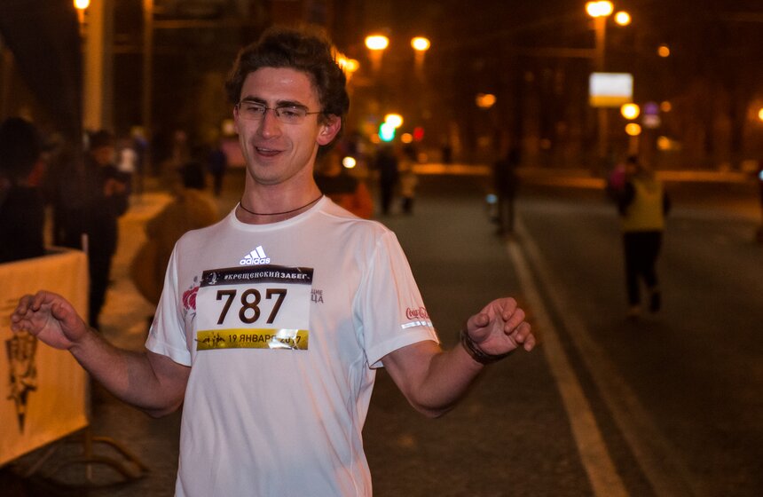 Крещенский забег. Фоторепортаж 16 фото