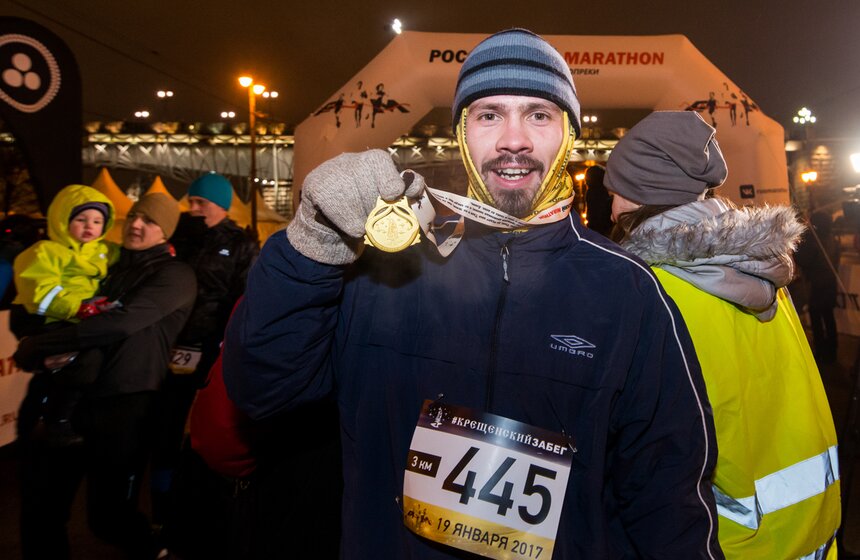 Крещенский забег. Фоторепортаж 19 фото