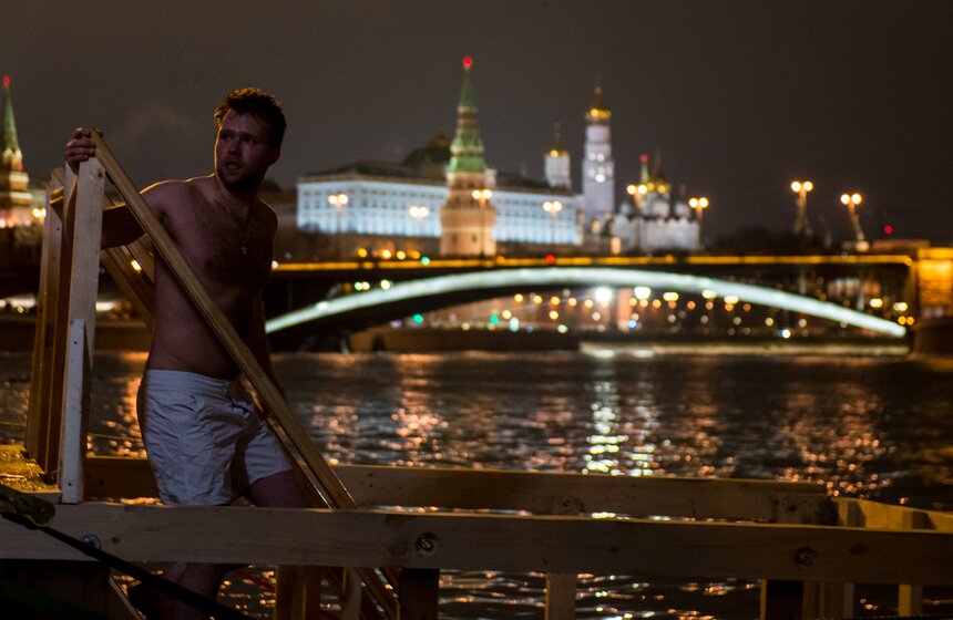 Крещенский забег. Фоторепортаж 25 фото